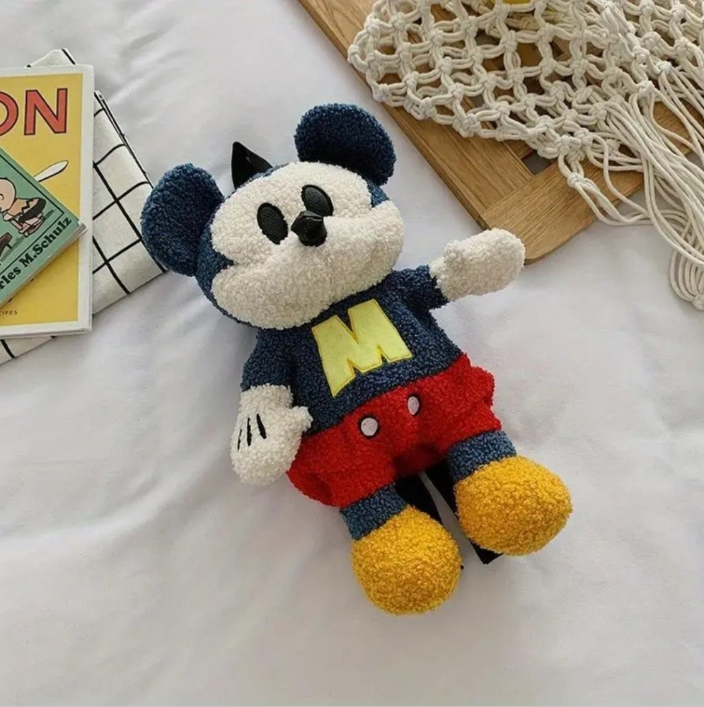 Disney Mickey Mouse Plush Backpack - Picture 2 of 6